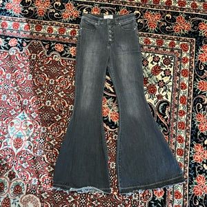 Free people bell bottom jeans